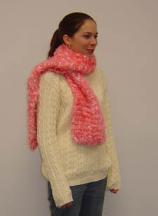 Pink Scarf