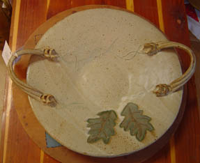 Tray with Leaves